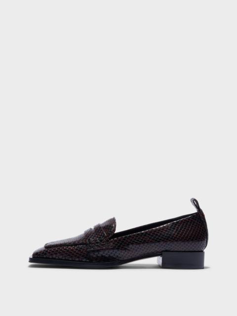 Aeyde Blake Square-Toe Flats