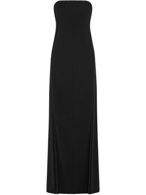 16ARLINGTON Anguelique crepe satin gown