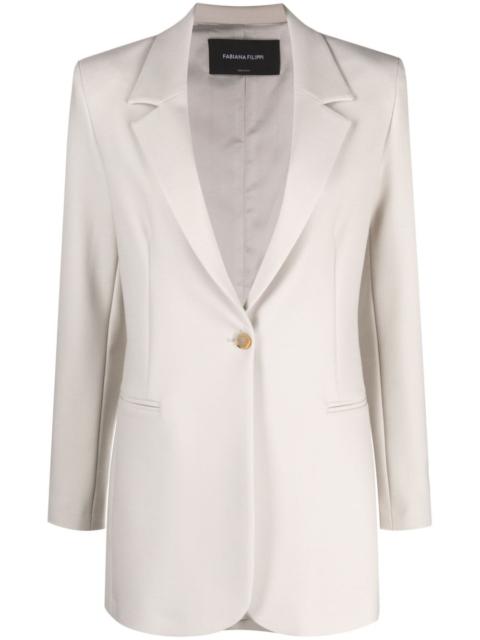FABIANA FILIPPI single-breasted blazer