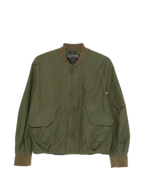 R13 Bubble pocket bomber jacket