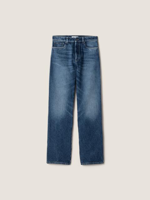 Miu Miu Five-pocket denim jeans
