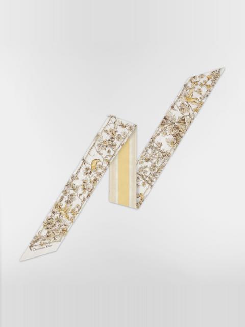 Dior Jardin D-Étoile Mitzah Scarf