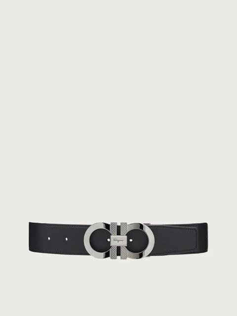 FERRAGAMO REVERSIBLE AND ADJUSTABLE GANCINI BELT