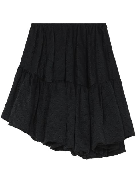 CECILIE BAHNSEN Sarina asymmetric voluminous tiered skirt