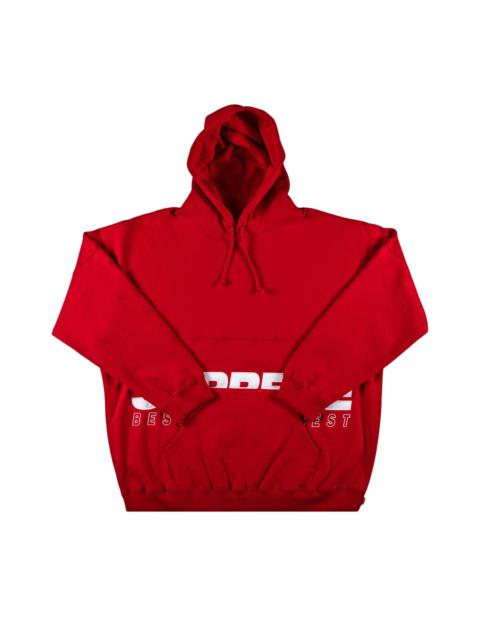 Supreme Best Of The Best Hooded Sweatshirt 'Red'