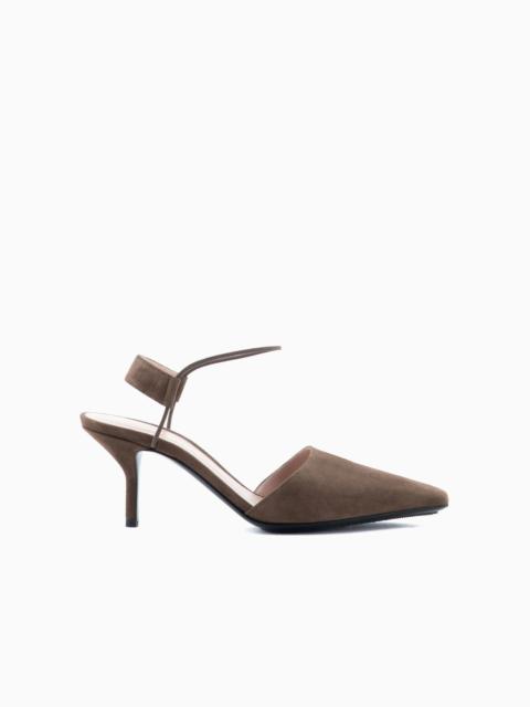 GIORGIO ARMANI Suede slingbacks