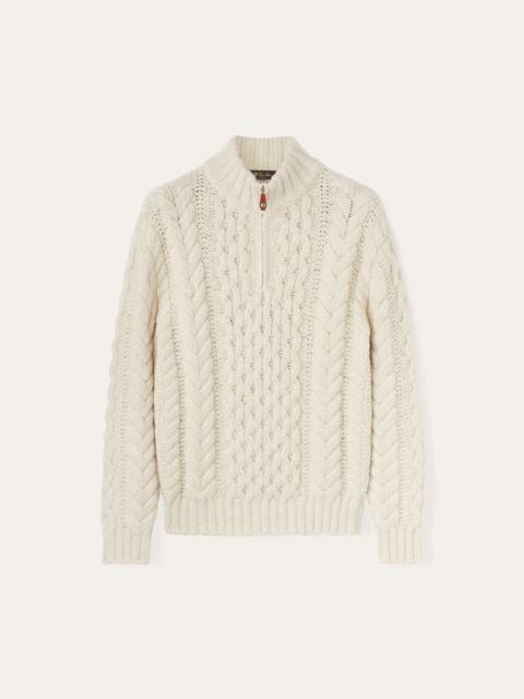 Loro Piana Valduggia Half-Neck Sweater
