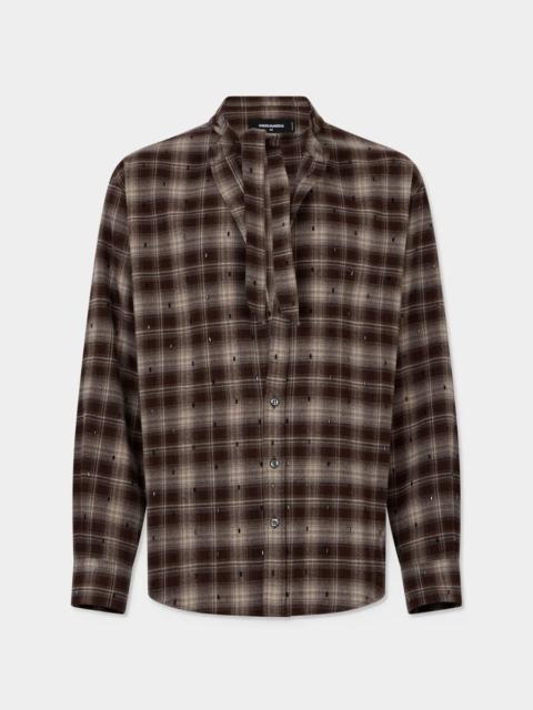 DSQUARED2 CLASSIC CHECK TIE SHIRT