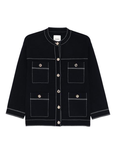 Sandro long-sleeve cardigan
