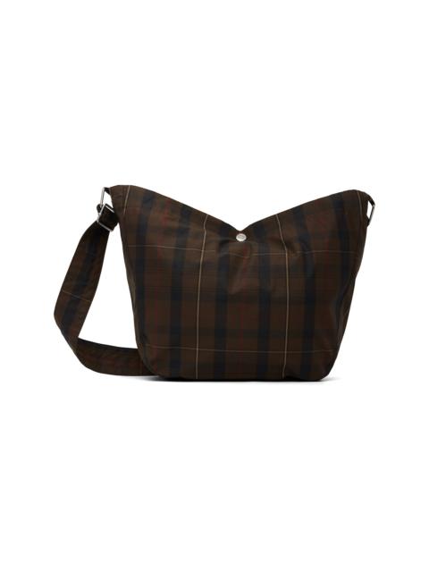 A.P.C. Brown Journal Satchel Bag