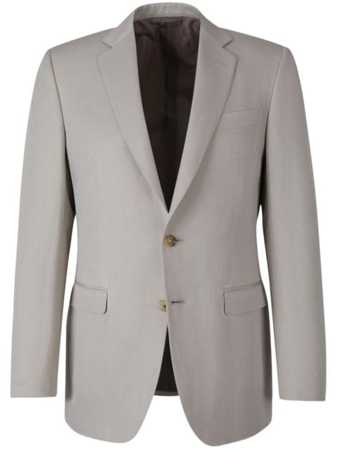 Canali flap pocket blazer