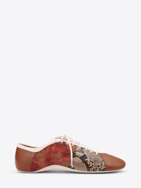 Dries Van Noten PATCHWORK BALLERINA SNEAKERS