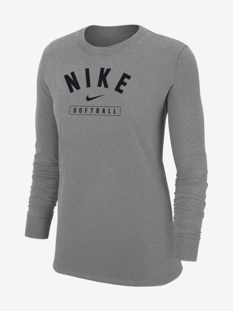 Nike Women's Softball Long-Sleeve T-Shirt