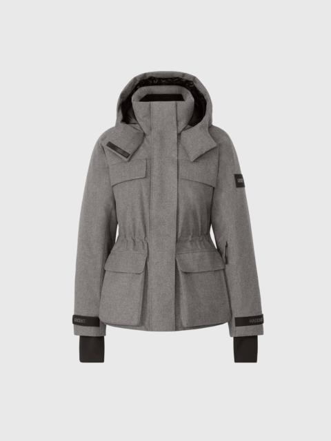 MACKAGE ICLYN-FN flannel down jacket