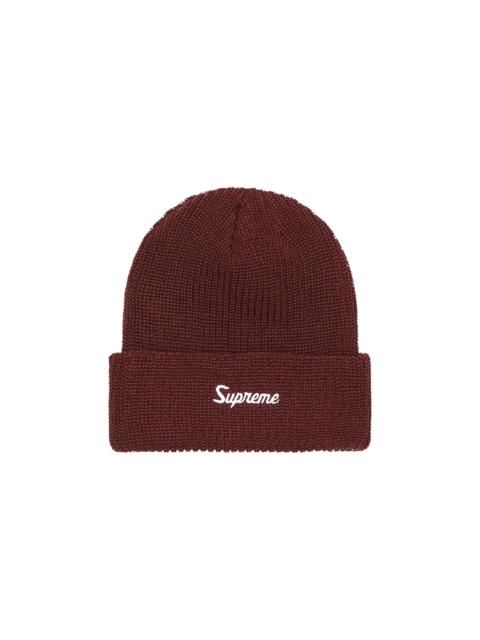 Supreme Loose Gauge Beanie 'Brown'