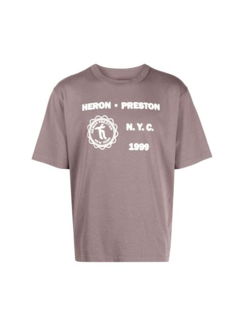 Medieval Heron organic cotton T-shirt
