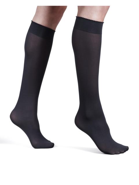 Wolford Velvet Deluxe Knee-Highs