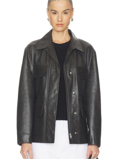 GRLFRND Dara Leather Jacket