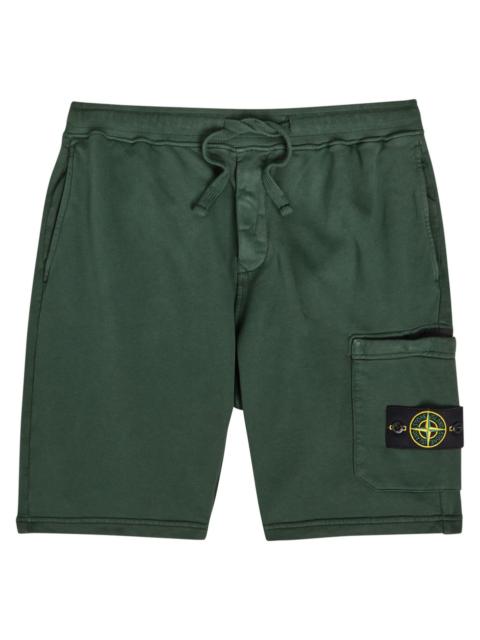 Stone Island Stone Island Logo Cotton Shorts