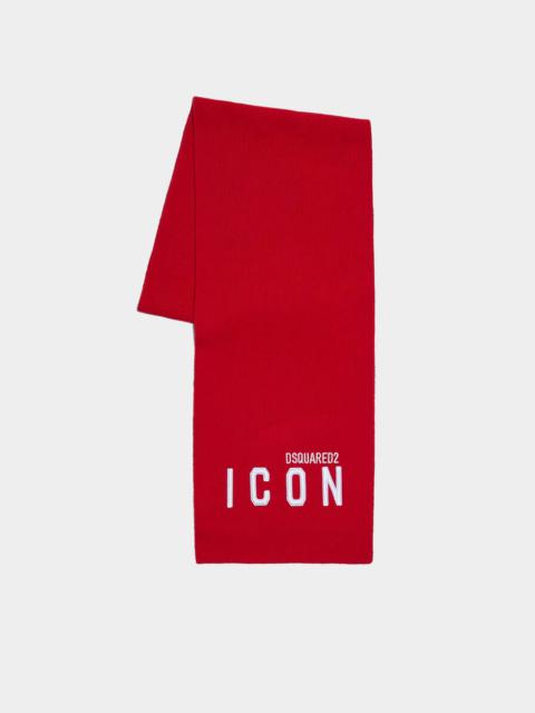 DSQUARED2 BE ICON KNIT SCARF