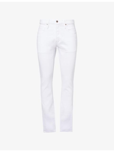 TOM FORD Texured Straight-Leg Denim-Blend Jeans