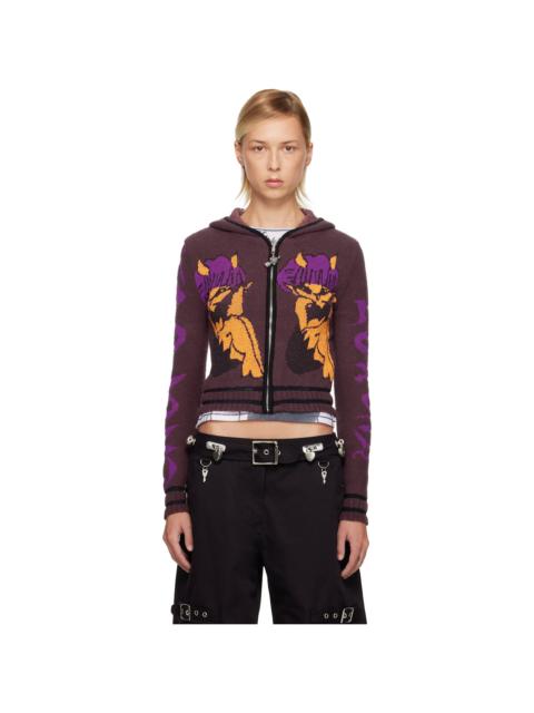 Chopova Lowena Brown Tammie Jo Hoodie