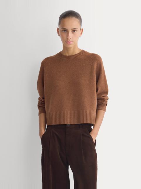 EVERLANE THE BOXY CREW IN CASHMERE