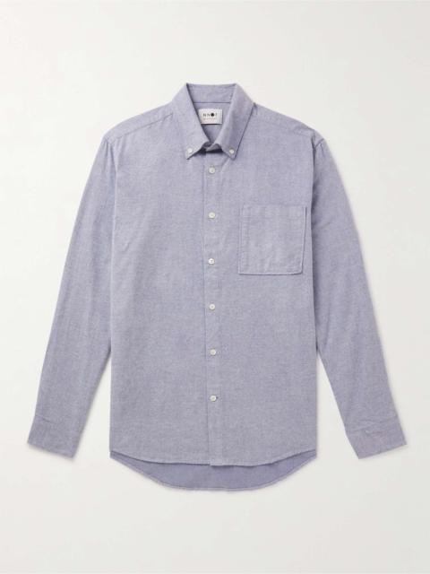 Arne Button-Down Collar Cotton-Poplin Shirt