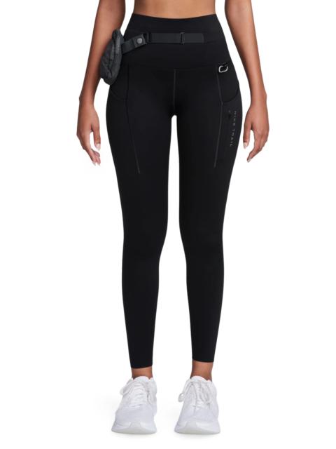 Nike Go Trail High Waist Pocket Leggings with Detachable Pack in Black/Dk Smoke Grey