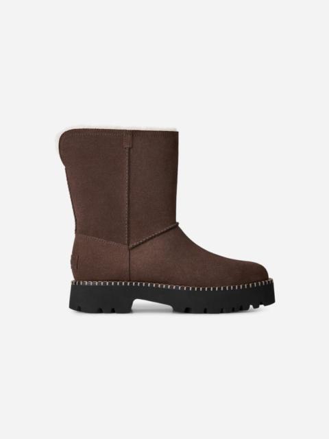 UGG ® Women's Uptowner Short Boot Sheepskin in Burnt Cedar