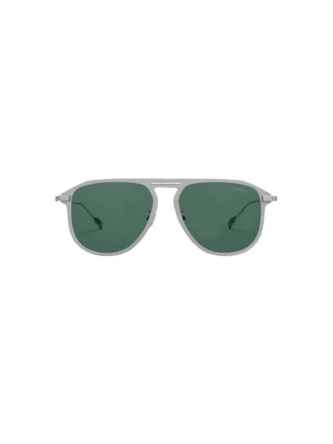 RIMOWA Eyewear Pilot Foldable Matte Silver Sunglasses