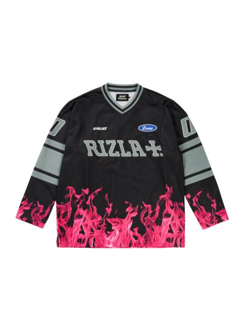 PALACE PALACE RIZLA JERSEY BLACK