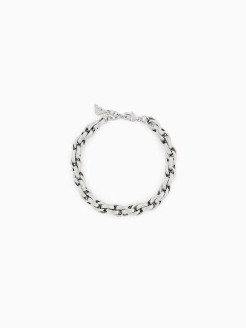 EMPORIO ARMANI STAINLESS STEEL CHAIN BRACELET
