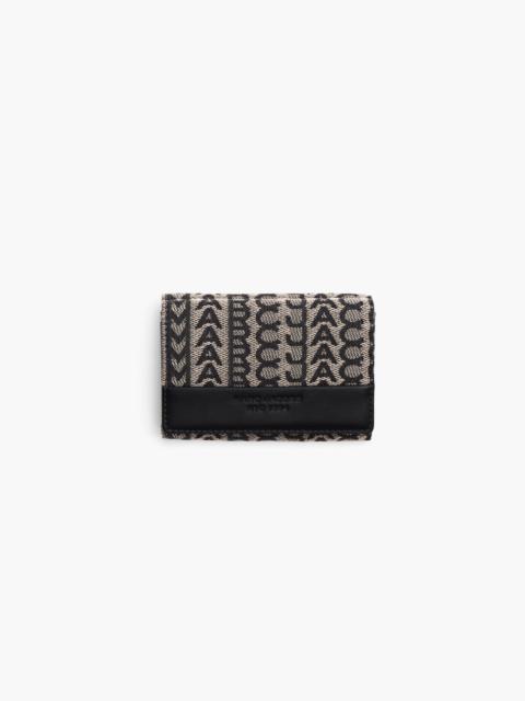 THE MONOGRAM JACQUARD TRIFOLD WALLET