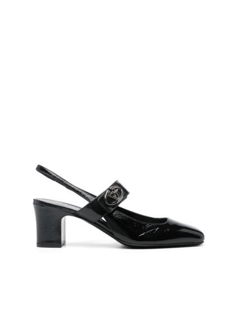 Valentino 60mm VLogo Locker pumps