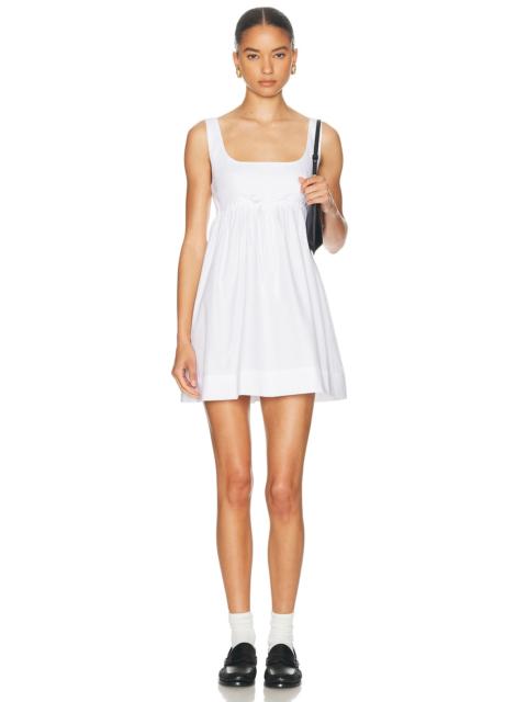 MATTHEW BRUCH Tank Drawstring Baby Doll Dress
