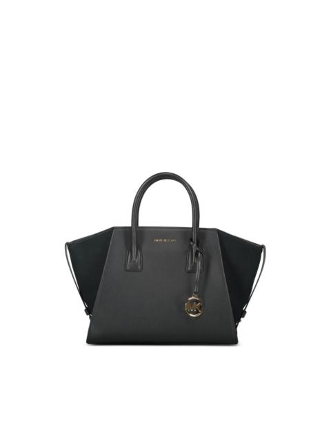 MICHAEL KORS Avril leather top-zip tote bag