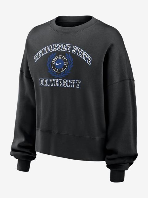 Tennessee State Women's Nike College Crew-Neck Sweatshirt