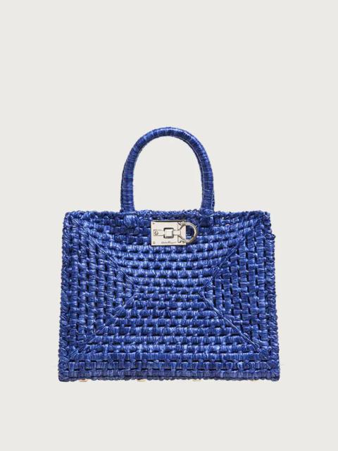 FERRAGAMO FERRAGAMO STUDIO BOX BAG (M)