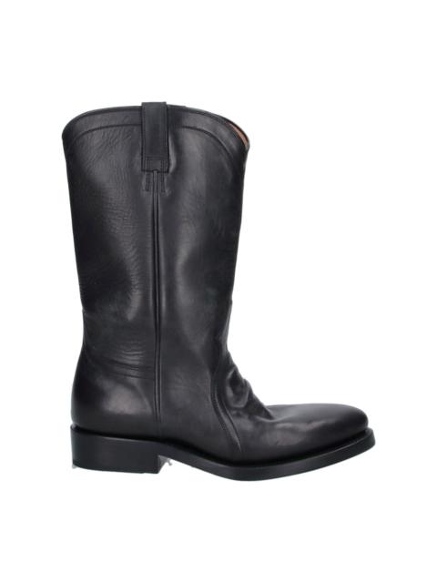 Jil Sander LEATHER ANKLE BOOTS