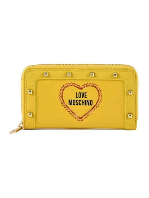 Moschino Women's Yellow Wallet