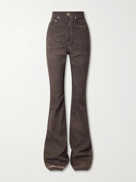 Rick Owens Bolan High-waist Flared Jeans