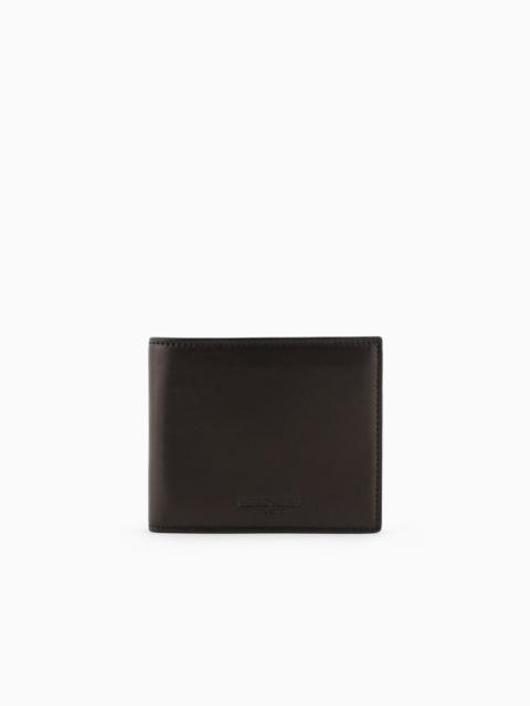 GIORGIO ARMANI Nappa-leather bifold wallet