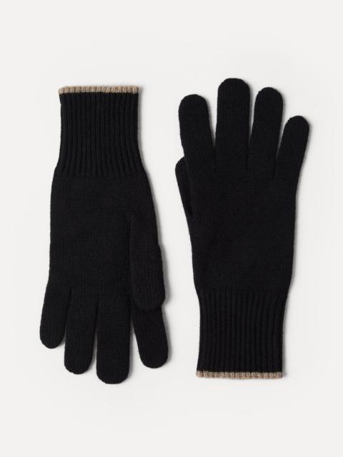 Brunello Cucinelli Cashmere knit gloves