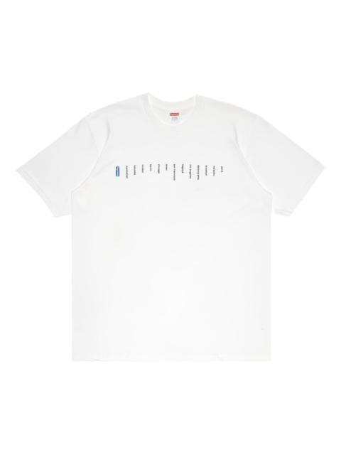 Supreme Location T-shirt