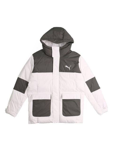 PUMA Protective Down Jacket 'White Black' 586604-42