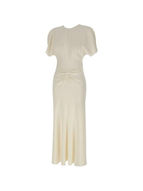 Victoria Beckham Victoria Beckham Bela Pleated V-back Dress