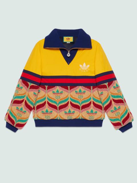 GUCCI adidas x Gucci half-zip jacket