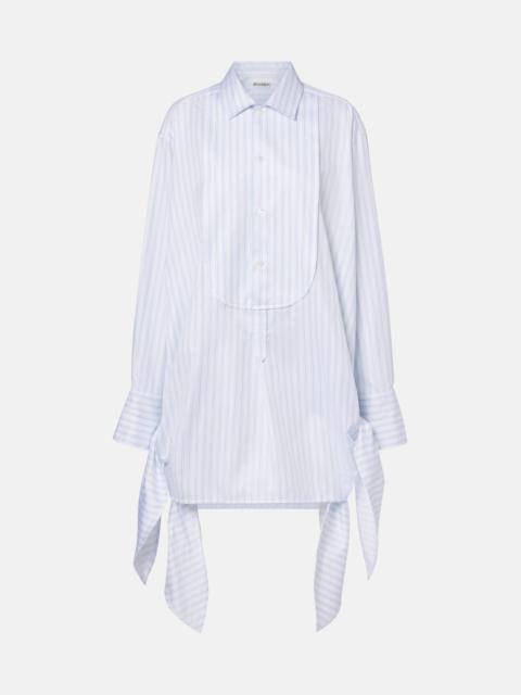 JW Anderson Striped cotton minidress