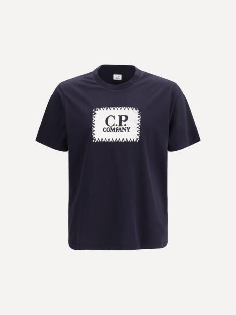 C.P. Company Jersey 30/1 Short Sleeve Logo Label T-Shirt